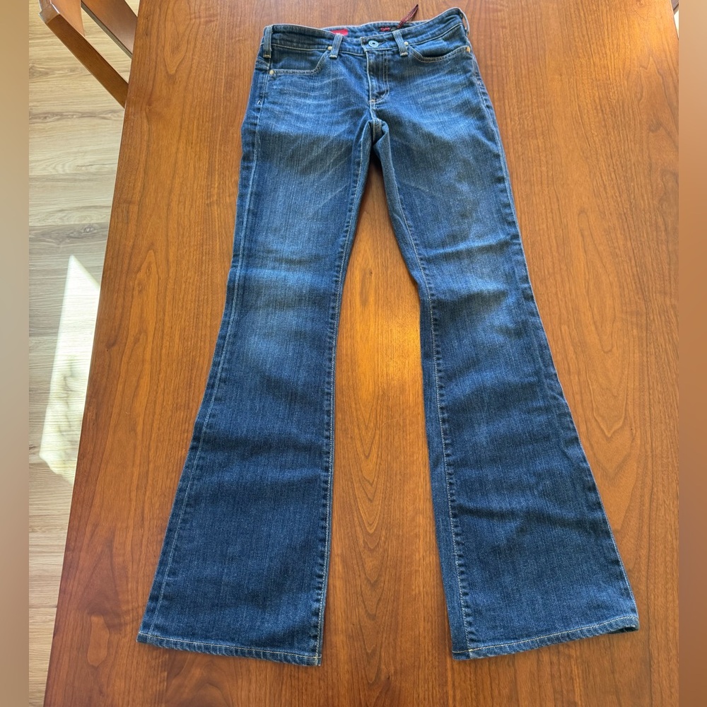 AG Adriano Goldschmied Blue Flare Jeans